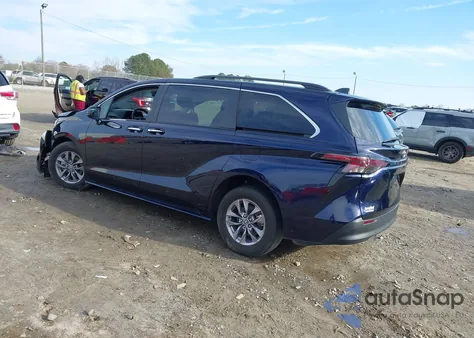 2024 Toyota Sienna Xle z USA, uszkodzony, nr VIN 5TDYRKEC6RS195118